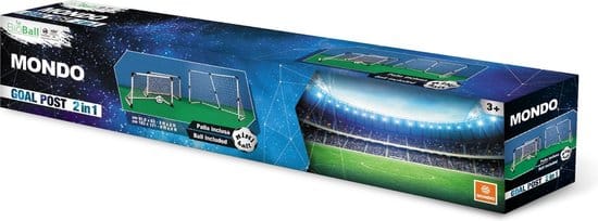 Load image into Gallery viewer, Mondo voetbaldoel set 2-in-1 met bal en pomp