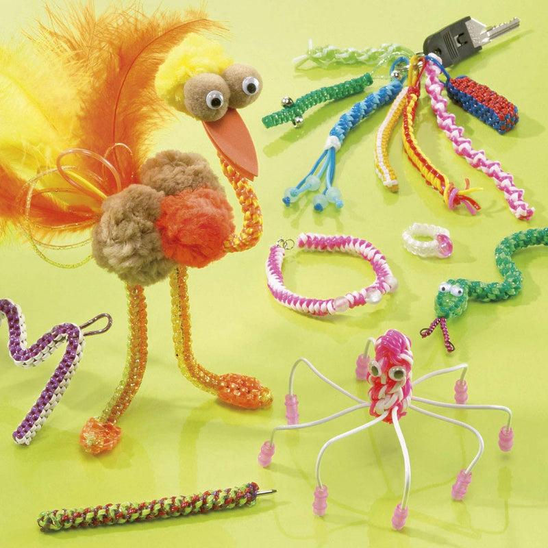 ギャラリービューアに画像をロードする, Totum filofun creatief knutseldraden 50 stuks - scoobidoo universele hobbydraden - creatief speelgoed knutselen
