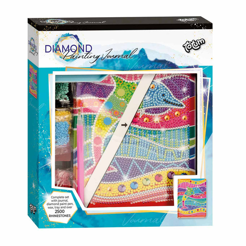 Load image into Gallery viewer, Totum diamond painting dagboek - dolfijn