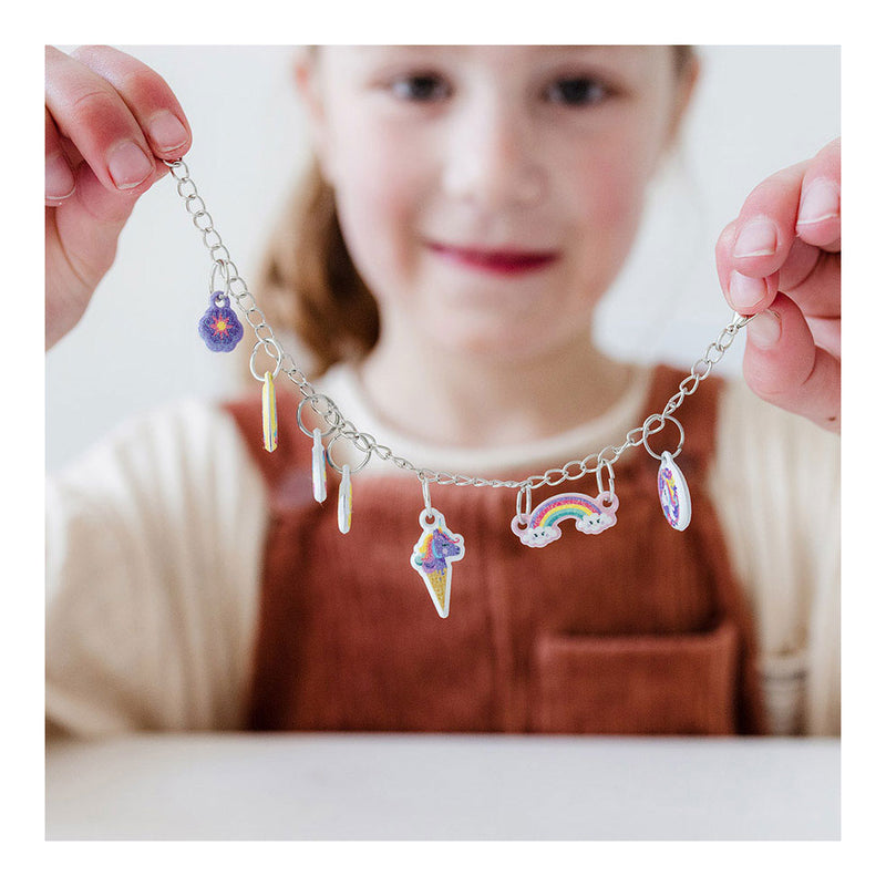 Afbeelding laden in galerijviewer, Totum eenhoorn - puffy bedelarmbandjes