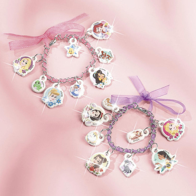 Afbeelding laden in galerijviewer, Totum disney princess - puffy bedelarmbandjes