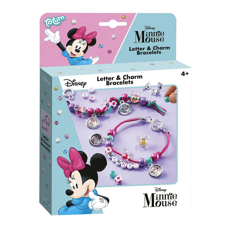 Load image into Gallery viewer, Totum Minnie Mouse - Letter Charm Armbandjes
