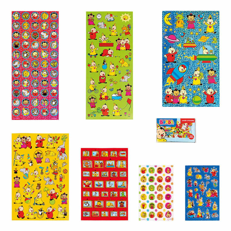 ギャラリービューアに画像をロードする, Totum super stickerset - bumba
