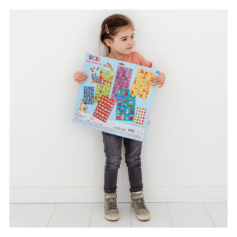 Load image into Gallery viewer, Bambolino toys super stickerset - bumba