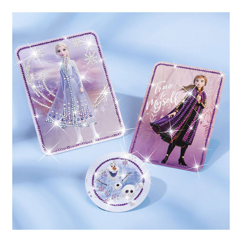 Laden Sie das Bild in Galerie -Viewer, Totum 2in1 Frozen Diamond Painting en Armbanden Maken Knutselset