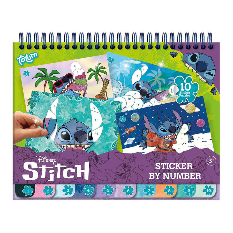 Load image into Gallery viewer, Totum stickeren op nummer boek stitch