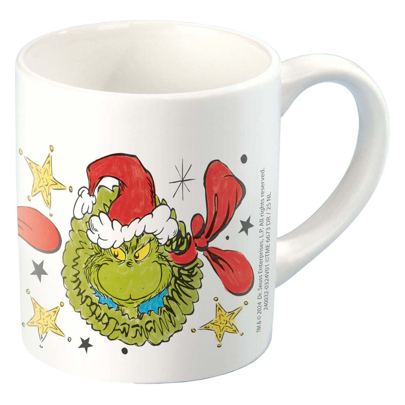 ギャラリービューアに画像をロードする, Totum the grinch - inkleur mok beker beschilderen - knutselset incl. 5 kleuren verf en penseeltje - creatief speelgoed jongens meisjes cadeautip