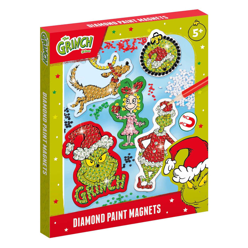Load image into Gallery viewer, Totum diamond painting magneten the grinch