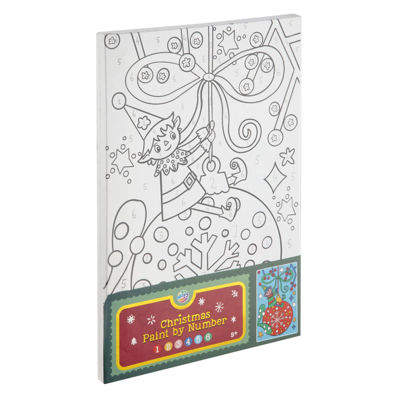 Afbeelding laden in galerijviewer, Creative craft group schilderen op nummer canvas kerstmis - a4