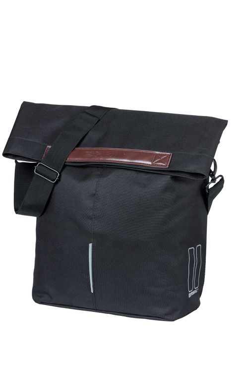 Load image into Gallery viewer, Basil tas city shopper zwart | mik hooks | 16l