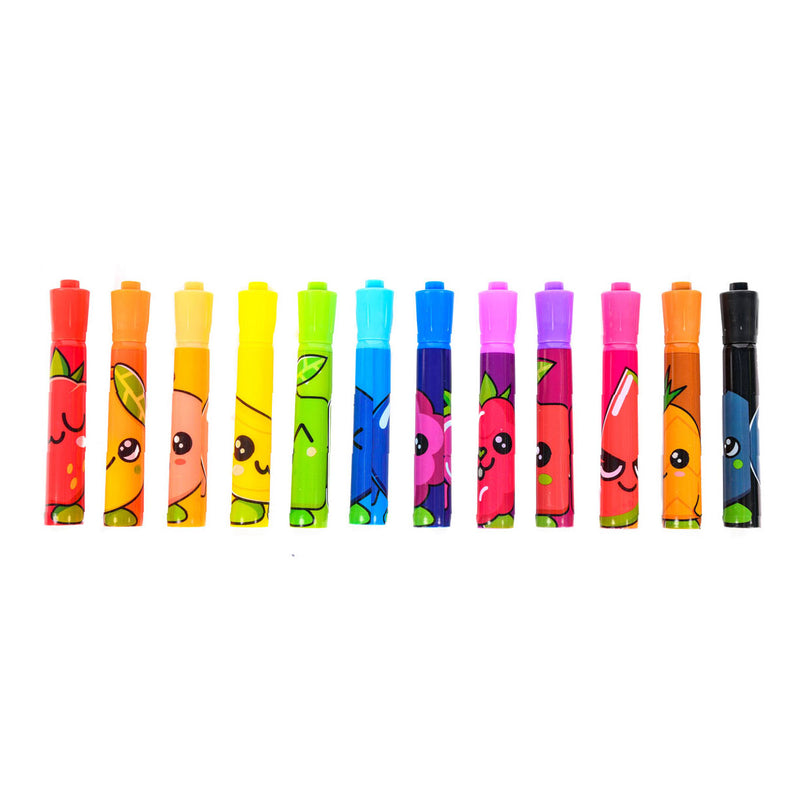Load image into Gallery viewer, Canenco fruity squad stiften super brede punt met geur, 12st.