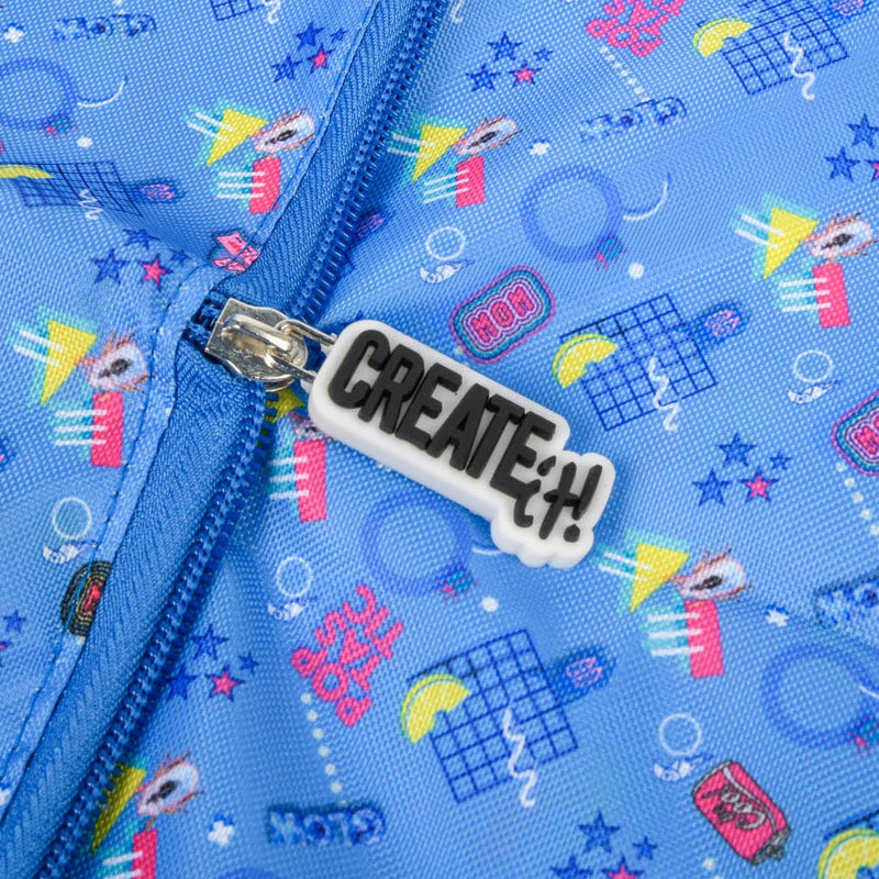 Load image into Gallery viewer, Create it! poptastic opvouwbare shopper - blauw
