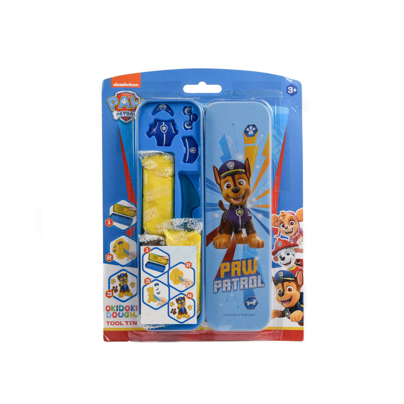 Afbeelding laden in galerijviewer, Canenco paw patrol chase okidoki klei in 3d tin bakje