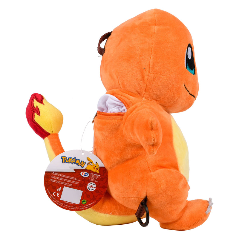 Load image into Gallery viewer, Canenco pokémon 3d rugtas pluche charmander
