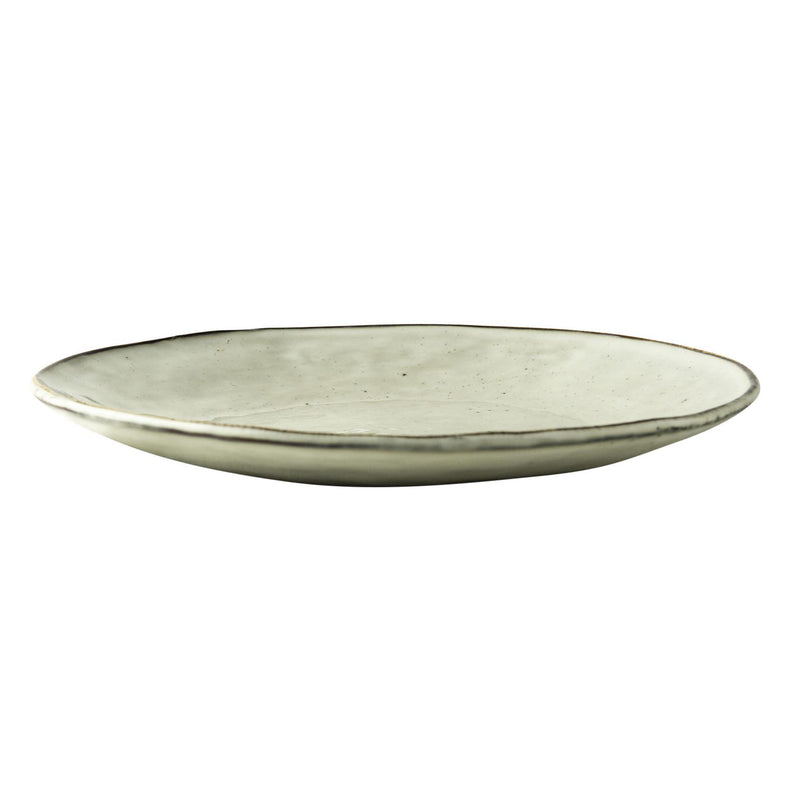 Chargez l'image dans la visionneuse de la galerie, Dutch rose organic bord ø26,5cm creme doos a 4 stuks