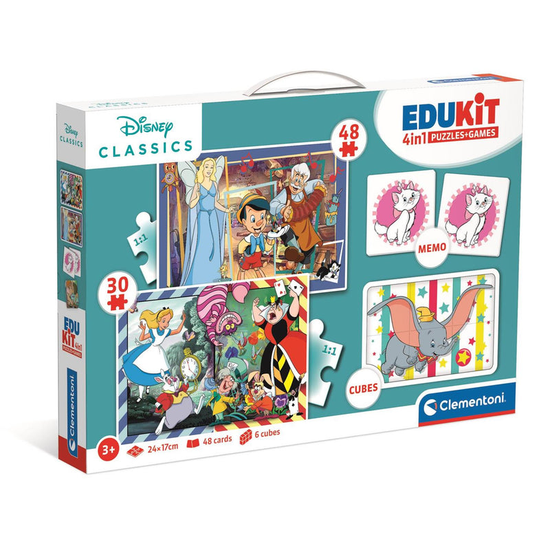 Load image into Gallery viewer, Clementoni edukit 4-in-1 disney classics