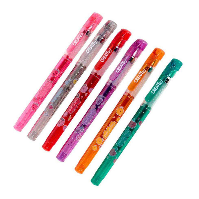 ギャラリービューアに画像をロードする, Create it! tattoo gelpennen, 6st.