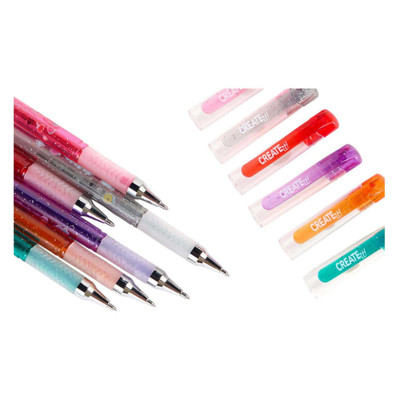 ギャラリービューアに画像をロードする, Create it! tattoo gelpennen, 6st.