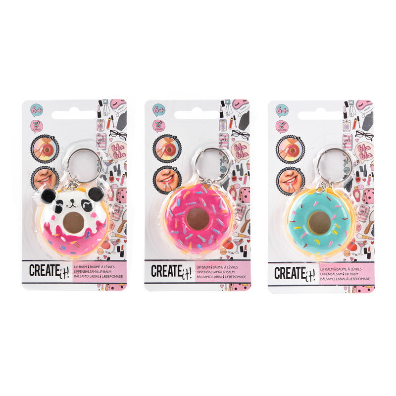 Chargez l'image dans la visionneuse de la galerie, Create It! Beauty Sleutelhanger Donut met Lippenbalsem