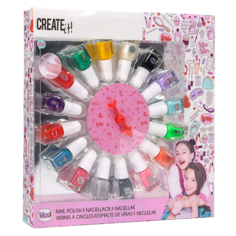 Load image into Gallery viewer, Create it! beauty nagellakset met keuzerad, 16st.