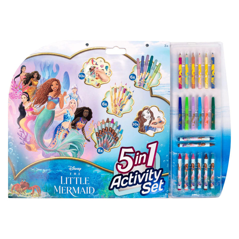 Load image into Gallery viewer, Canenco The Little Mermaid 5In1 Kleur Set