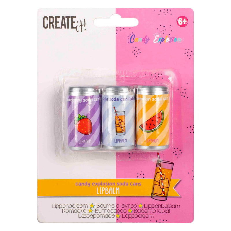 Laden Sie das Bild in Galerie -Viewer, Create it! candy explosion lippenbalsem, 3st.