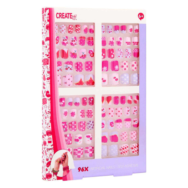 Afbeelding laden in galerijviewer, Create it! kunstnagels zelfklevend maxi set, 96st