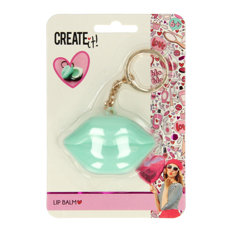 Load image into Gallery viewer, Create it! hart lippenbalsem sleutelhanger