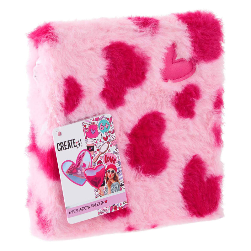 Afbeelding laden in galerijviewer, Create it! - oogschaduw boekje - fluffy hartjes