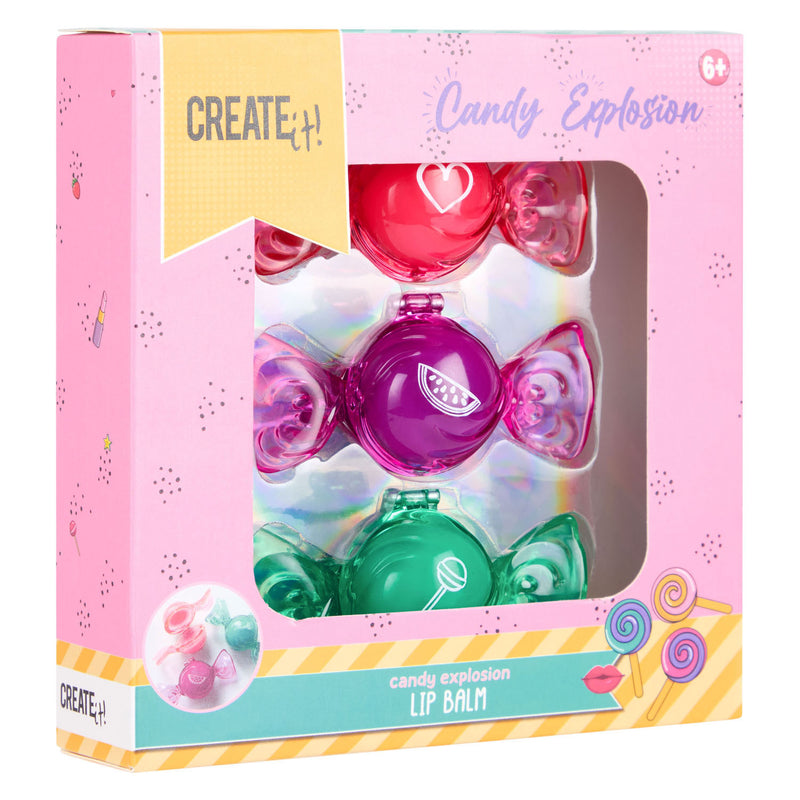 Load image into Gallery viewer, Create it! candy lippenbalsem toffee box, 3st.