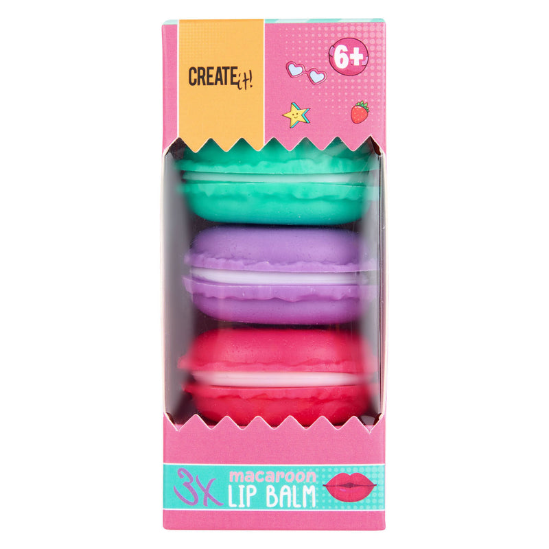 Afbeelding laden in galerijviewer, Create it! candy lippenbalsem macaron box, 3st.