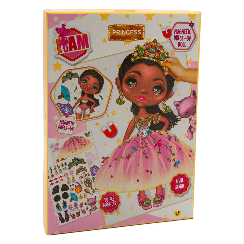 Cargue la imagen en el visor de la galería, Canenco i am aankleedpop magnetisch princess