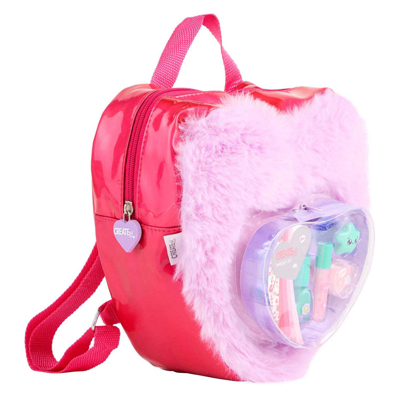 Load image into Gallery viewer, Canenco create it! beauty make-up set in fluffy rugtas