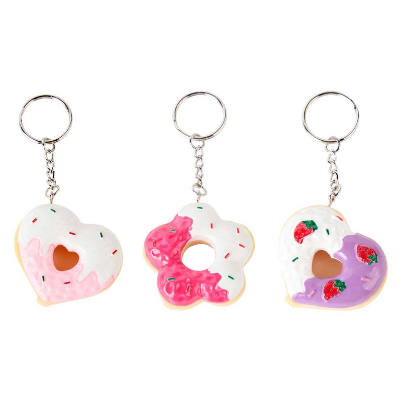 Load image into Gallery viewer, Canenco create it! candy explosion donut lippenbalsem sleutelhanger
