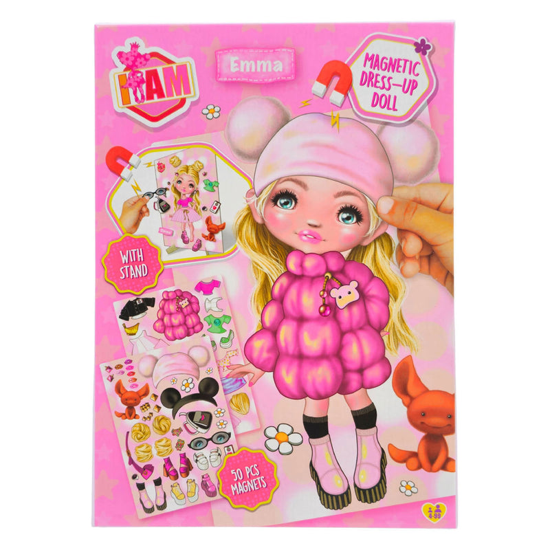 ギャラリービューアに画像をロードする, Canenco i am magnetic dress up doll - winter a5