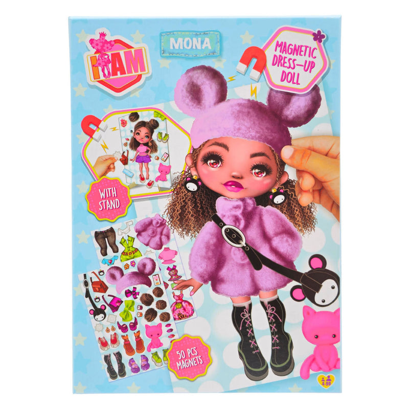 Chargez l'image dans la visionneuse de la galerie, Canenco i am magnetic dress up doll - winter a5