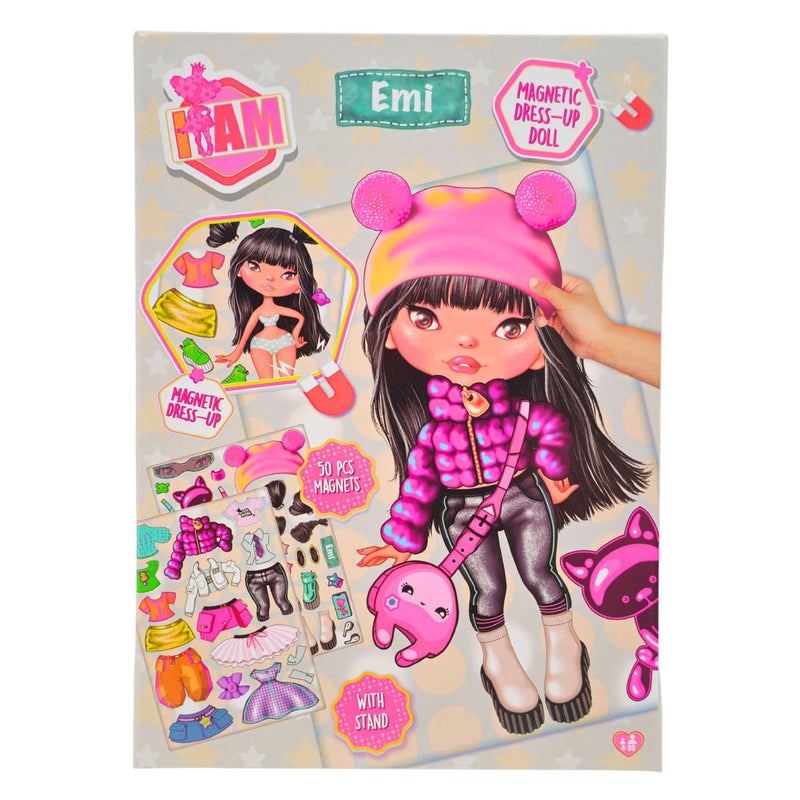 ギャラリービューアに画像をロードする, Canenco i am magnetic dress up doll - winter a5