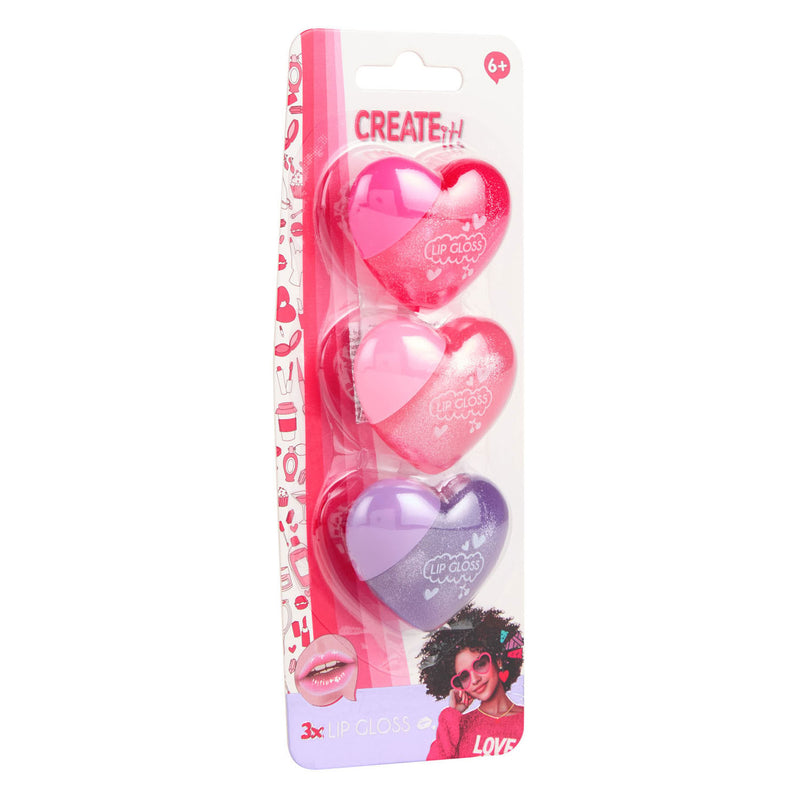 Chargez l'image dans la visionneuse de la galerie, Canenco create it! love lipgloss hartjes - 3st.
