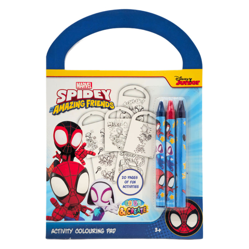 ギャラリービューアに画像をロードする, Canenco spidey activiteitenboek - incl. 3 kleurpotloden