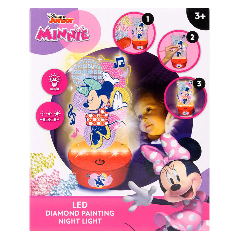 Afbeelding laden in galerijviewer, Canenco minnie mouse diamond painting nachtlamp