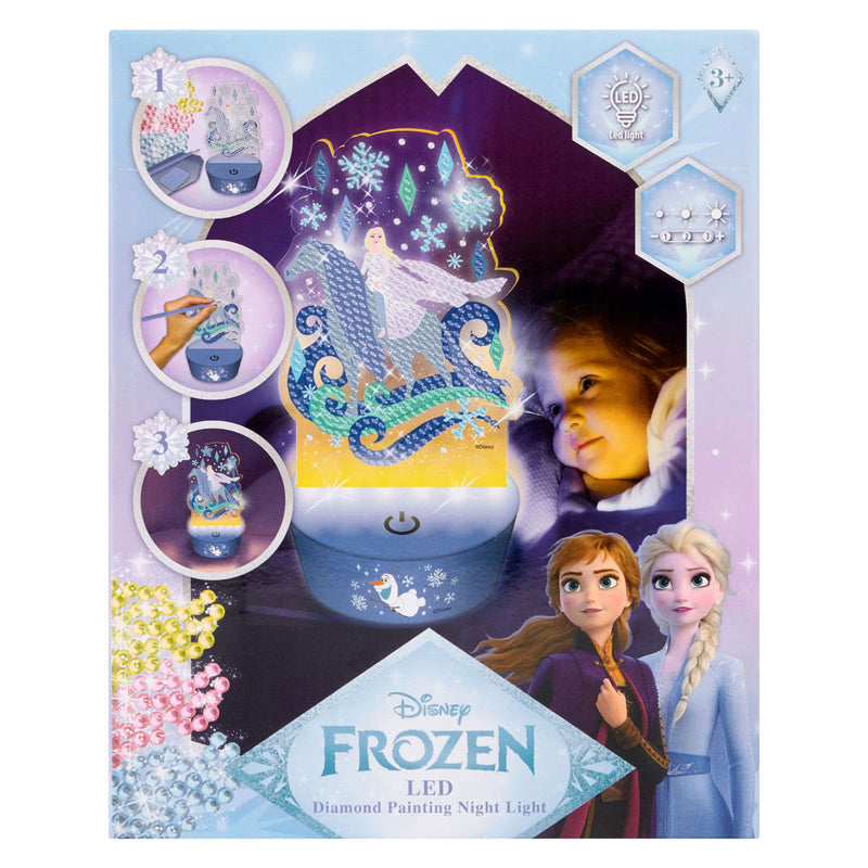 Afbeelding laden in galerijviewer, Canenco frozen diamond painting nachtlamp