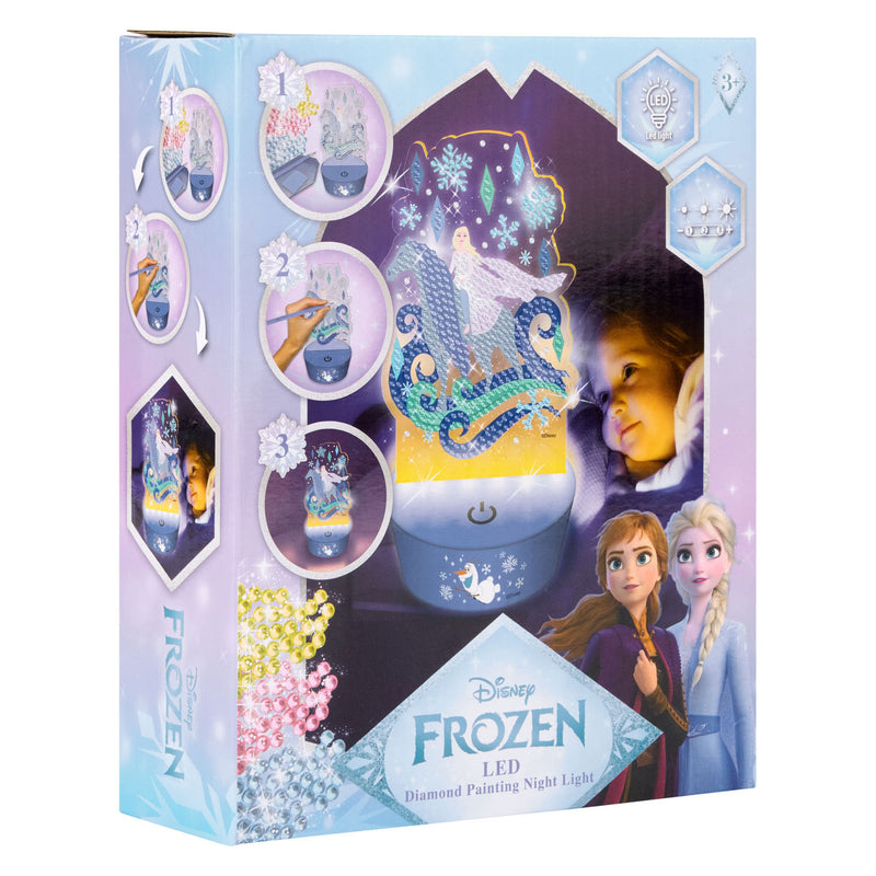 Afbeelding laden in galerijviewer, Canenco frozen diamond painting nachtlamp