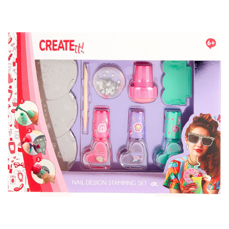Chargez l'image dans la visionneuse de la galerie, Create it! nageldecoratie stempelset