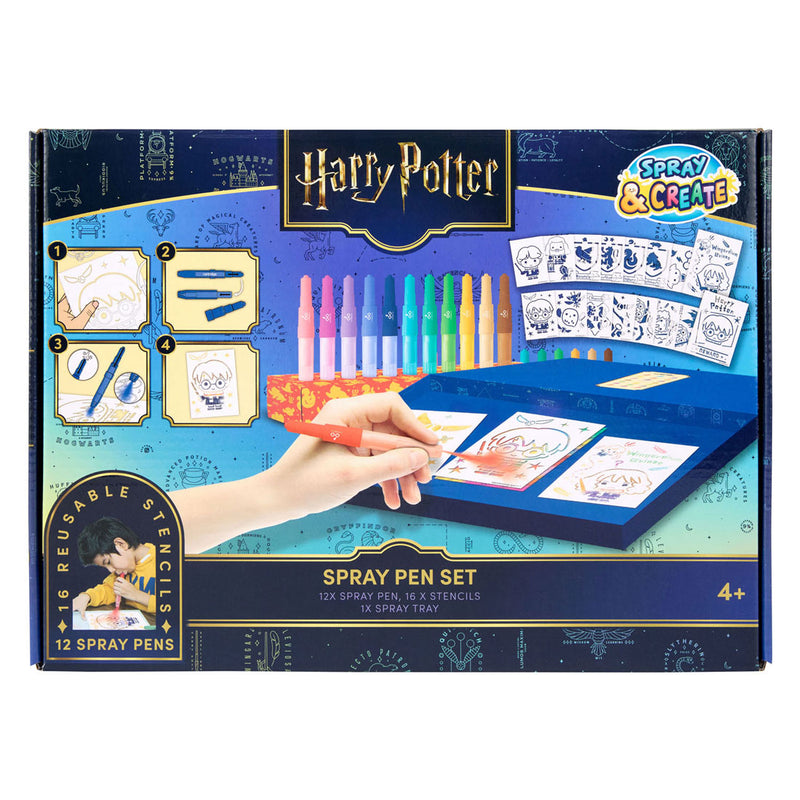 Afbeelding laden in galerijviewer, Canenco harry potter luxe blaaspennenset - 29dlg.