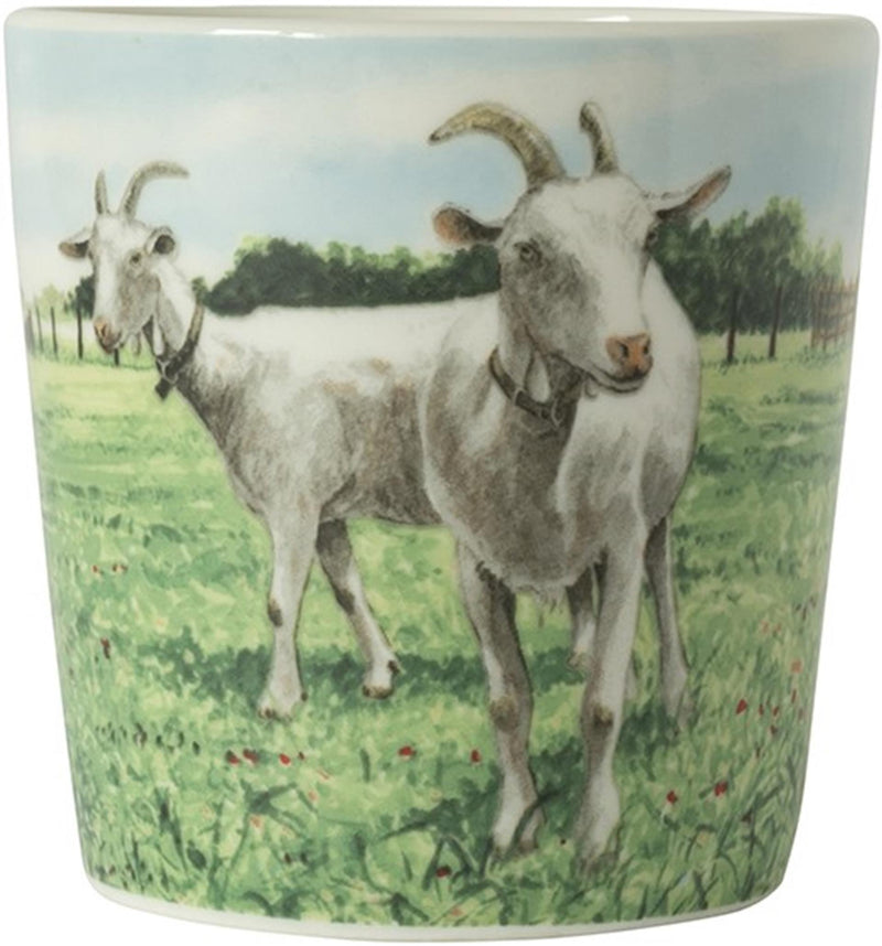 Afbeelding laden in galerijviewer, Wiebe van der zee wiebe's farm minimok geit 230ml doos a 6 stuks porselein