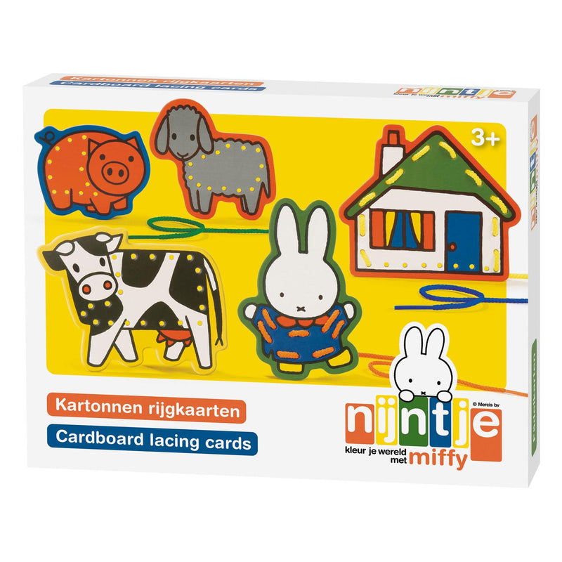 Load image into Gallery viewer, Bambolino Toys Rijgkaarten Boerderij
