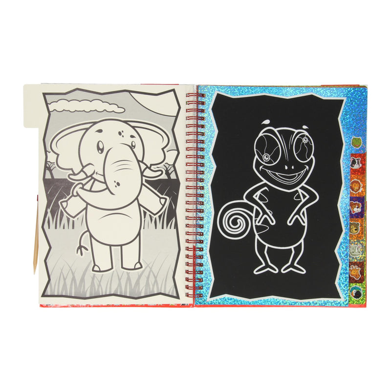 ギャラリービューアに画像をロードする, Lobbes kras- en doeboek dieren