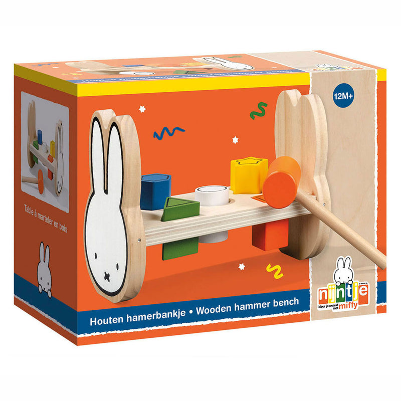 Load image into Gallery viewer, Bambolino toys nijntje hamerbankje hout