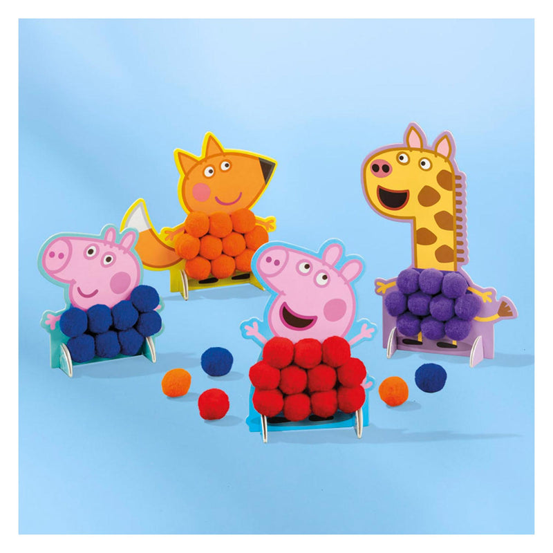Load image into Gallery viewer, Bambolino toys peppa pig pompom plakken