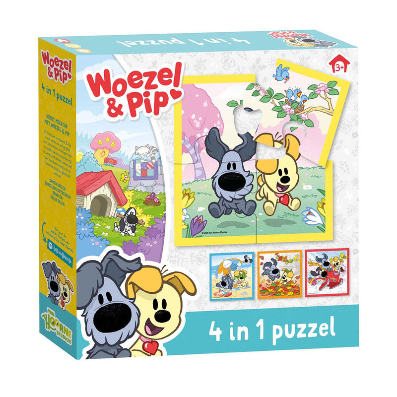 Load image into Gallery viewer, Bambolino woezel pip 4-1puzzel